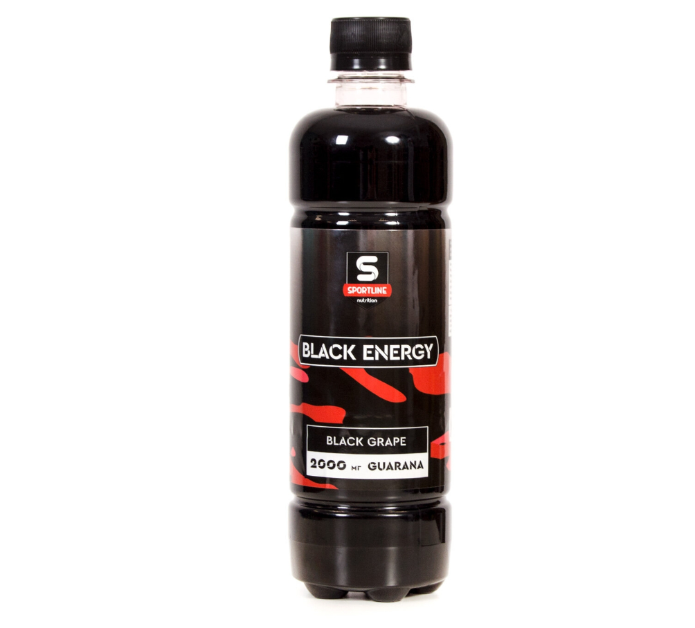 SportLine Nutrition Напиток Black Energy 2000 mg (500 мл) Черная смородина