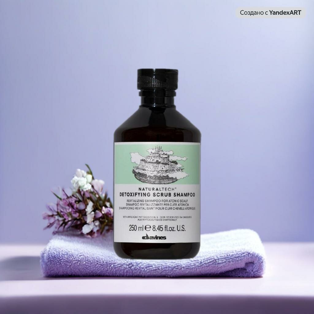 Davines NT Detoxifying Scrub Shampoo, Шампунь - скраб детоксирующий 250 мл