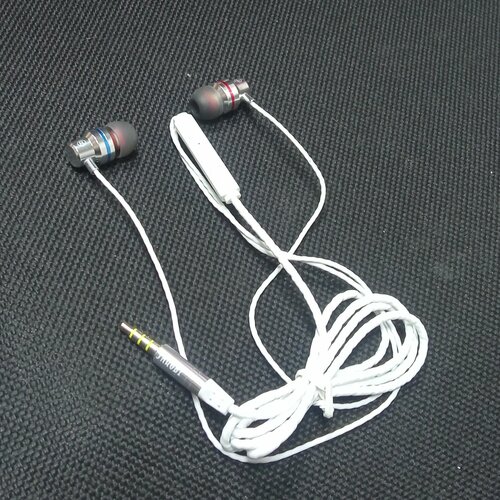 Наушники проводные Jnuobi YX-32 пультмикрофон белый 317₽