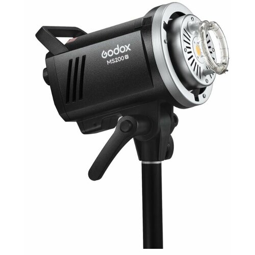 Вспышка студийная Godox MS200V со светодиодной пилотной лампой вспышка студийная fst e 180 с рефлектором