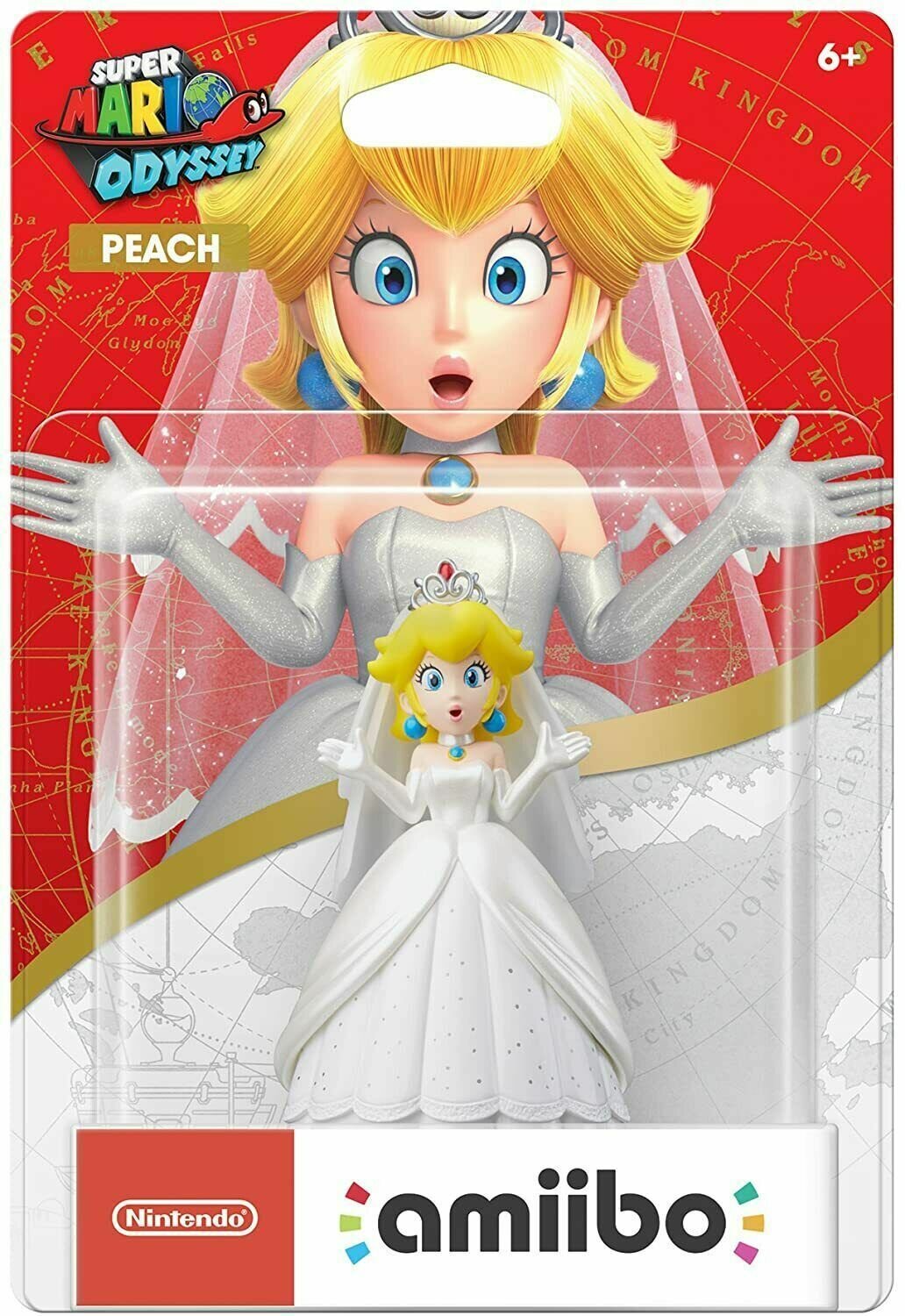 Фигурка amiibo Peach Wedding Пич Свадьба Super Mario Odyssey