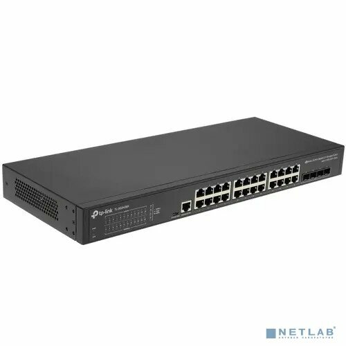 TP-Link SMB Сетевое оборудование TP-Link SG3428X Управляемый коммутатор JetStream уровня 2 с 24 гигабитными портами RJ45 и 4 портами SFP 43440₽