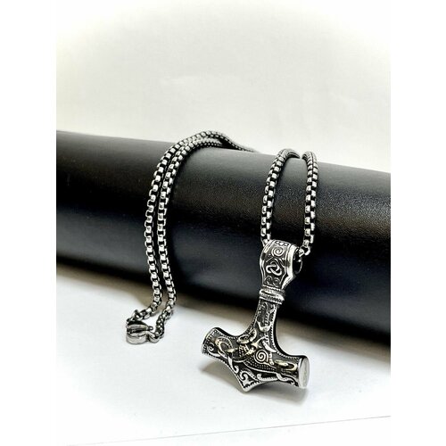 Славянский оберег, подвеска Stainless steel, белый