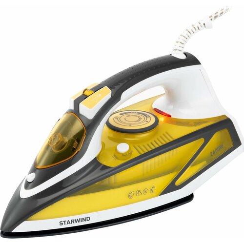 Утюг Starwind SIR2447 желтый серый 479000₽