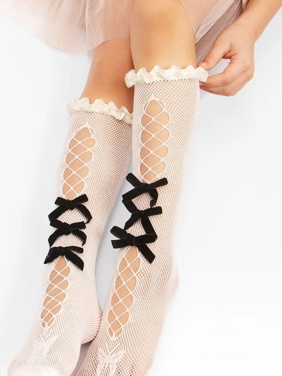 Гольфы Соль&Перец размер 35/38, кремовый — фото 1