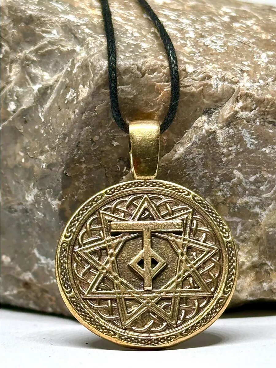 Подвеска Вербица, коричневый — фото 1