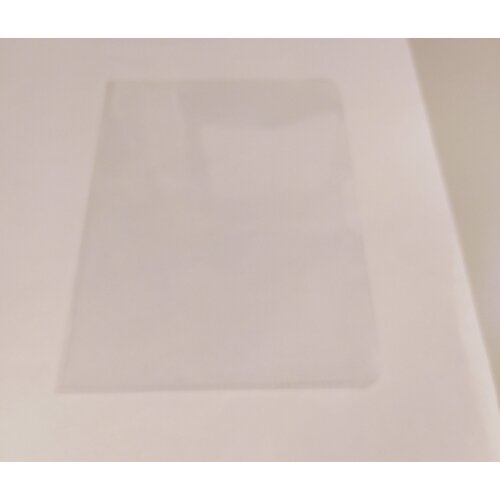 Папка-уголок А5, прозрачный глянец, толщина 150 мкм, 10 штук