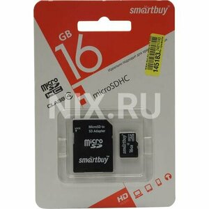 SD карта Smartbuy SB16GBSDCL4-01