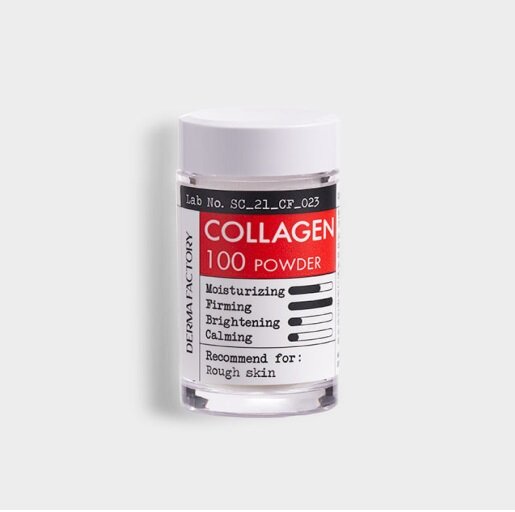 Derma Factory Добавка в средство для кожи 100% коллаген порошковый Collagen 100% Powder, 5 г