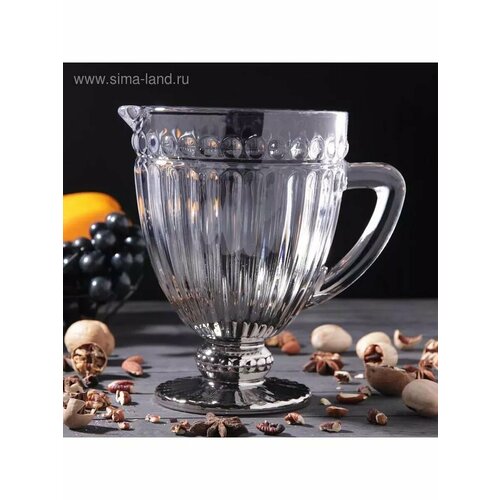 Кувшин Босфор 11 л 19х14х20 см цвет градиент серебро 903₽