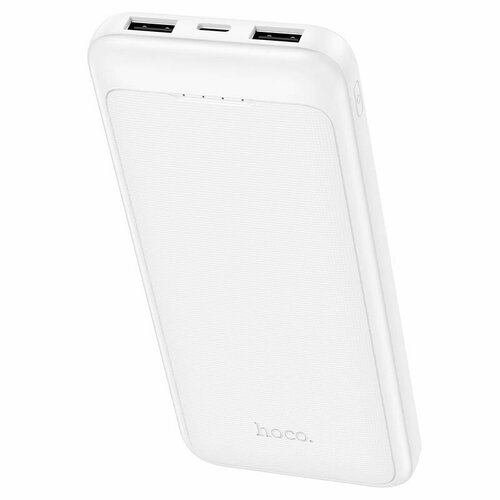 Внешний аккумулятор 10000 mAh Hoco J111 2USB2Ainput MicroType-C белый 1140₽