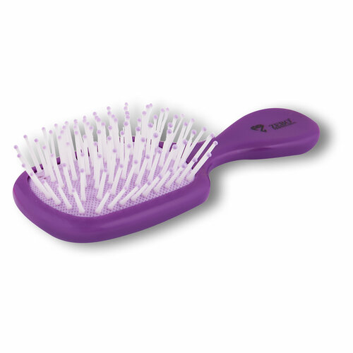 ZEBO/Расческа массажная детская для волос квадрат малая цветная.