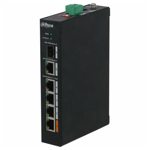 Коммутатор Dahua DH-PFS3106-4ET-60-V2 6650₽