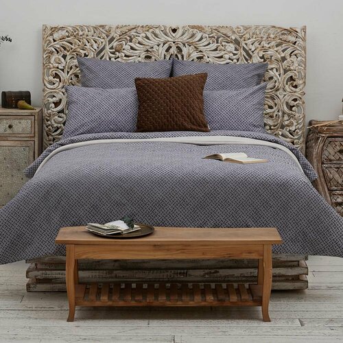 PROVANCE Комплект постельного белья 15 2 предмета поплин 100 хлопок серый 2772₽