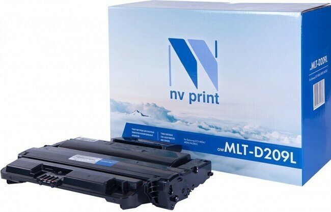 Картридж лазерный NV Print MLT-D209L черный (black), 5000 стр. при 5% заполнении листа A4 для Samsung (NV-MLTD209L)