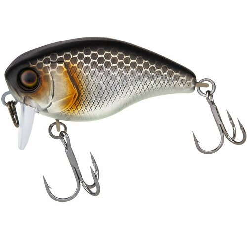 Воблер JACKALL CHUBBY 41F SSR 5.7g цвет UV MAT SILVER & BLACK