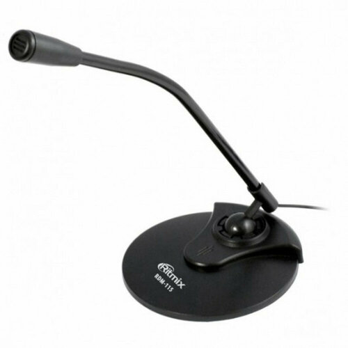 Мультимедийный компьютерный микрофон Ritmix RDM-115 настольный с подвижным основанием 54900₽