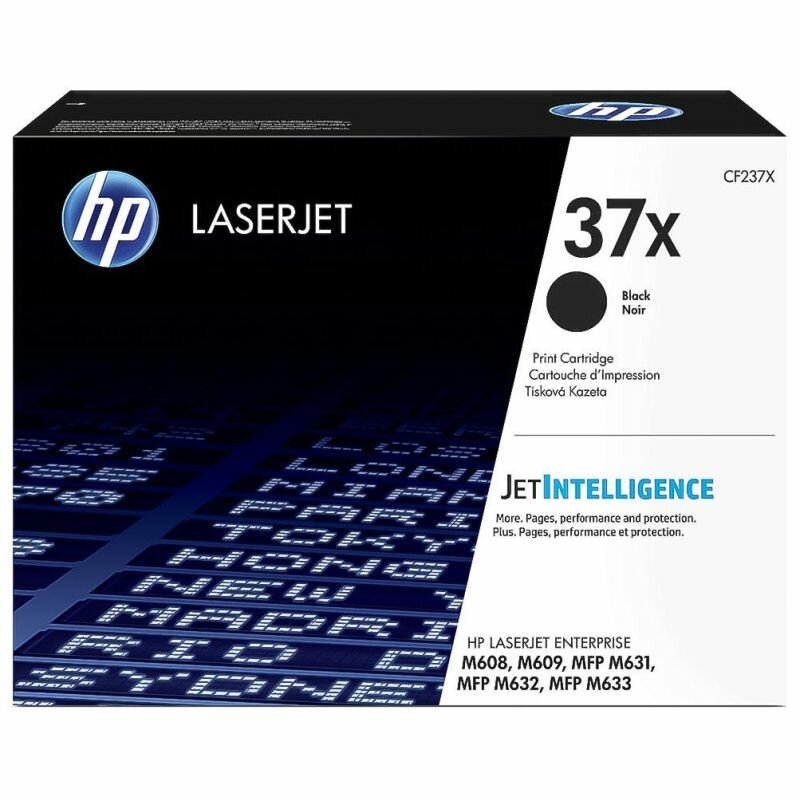 Картридж лазерный HP 37X CF237X чер. пов. емк. для M608n