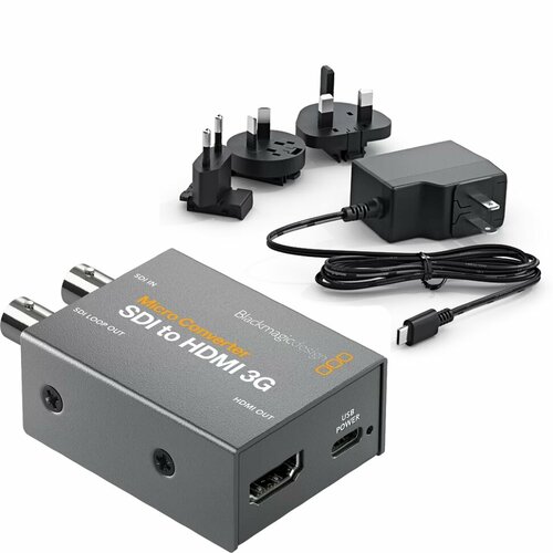 Микро конвертер Blackmagic Micro Converter SDI - HDMI 3G wPSU CONVCMIC/SH03G/WPSU