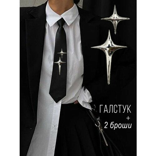 Галстук Bertoldi, черный