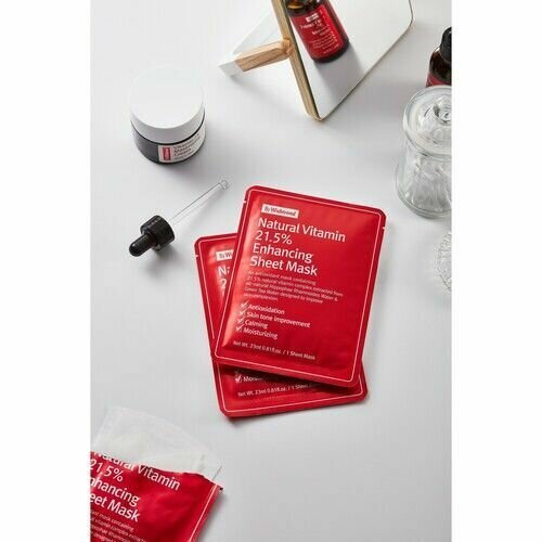 By Wishtrend Маска тканевая витаминная - Natural vitamin 215 enchancing sheet mask 23мл 400₽