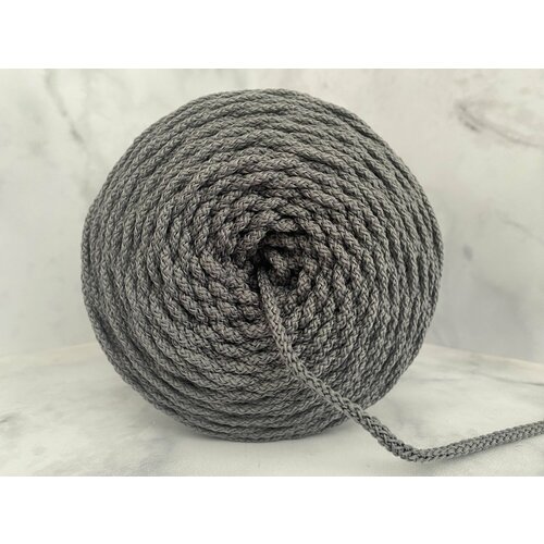 Полиэфирный шнур 3мм цвет Графит 300м 810₽