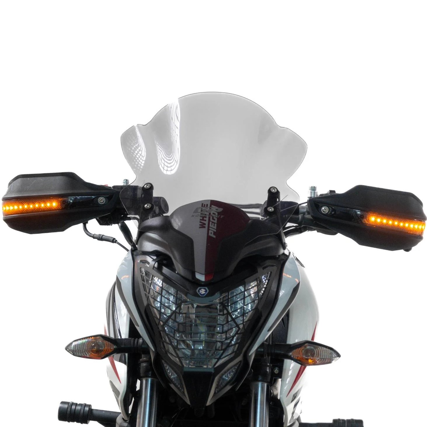 Дымчатое ветровое стекло 40см Bajaj Pulsar NS200 2011-2023