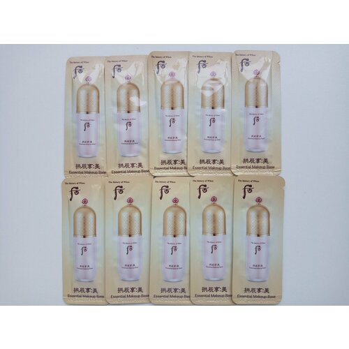 The History of Whoo База под макияж Gongjinhyang: Mi Essential Makeup Base 1мл х10шт Корейский люкс