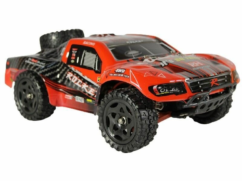 Радиоуправляемый шорт-корс Remo Hobby Rocket UPGRADE V2.0 4WD RTR масштаб 1:16 2.4G - RH1621UPGV2-RED — фото 1