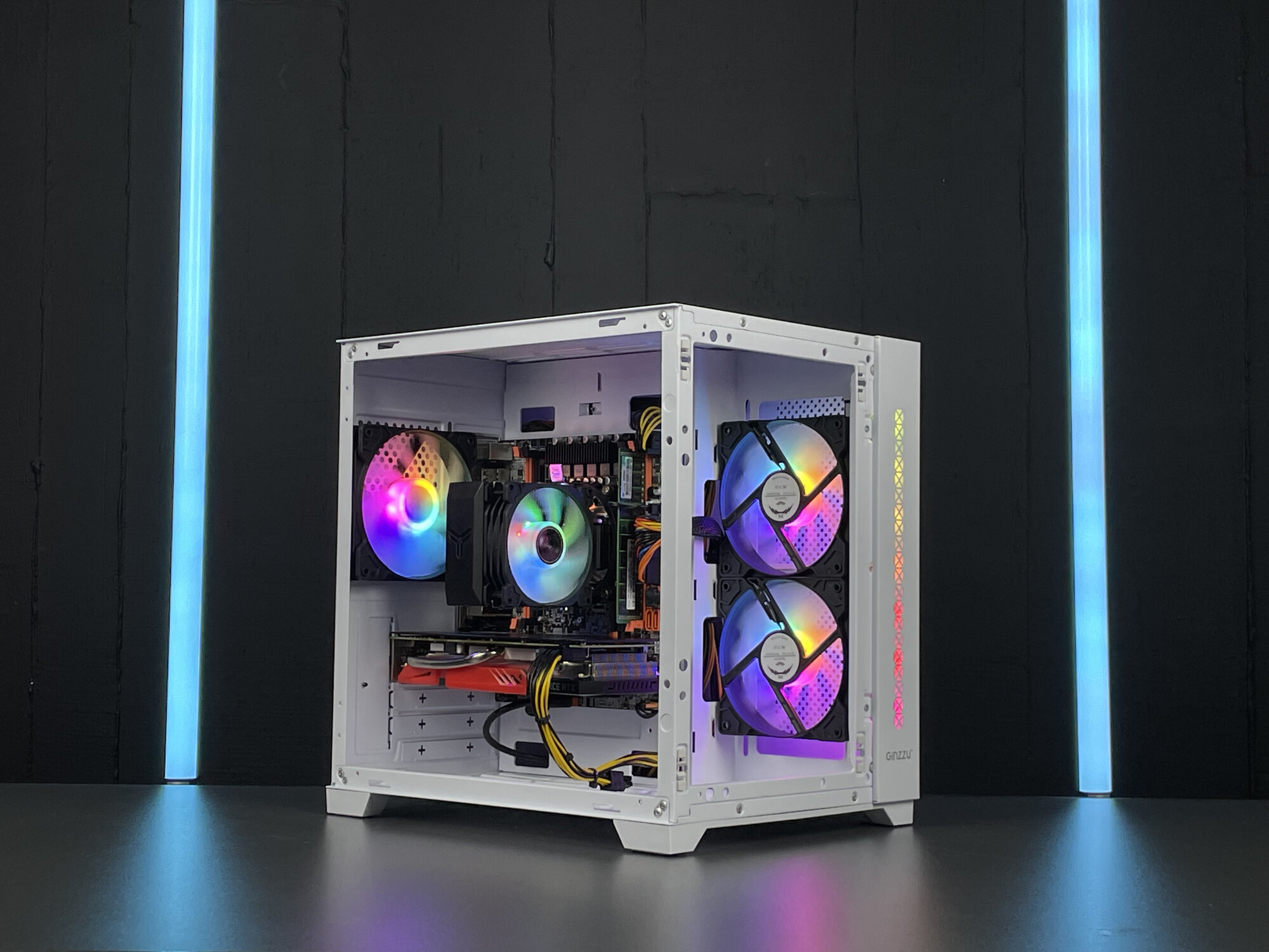 Картинки Игровой компьютер 12/24 ядер | RTX 3060 TI 8GB | 16ГБ ОЗУ | SSD 512GB | "CUBE V400"