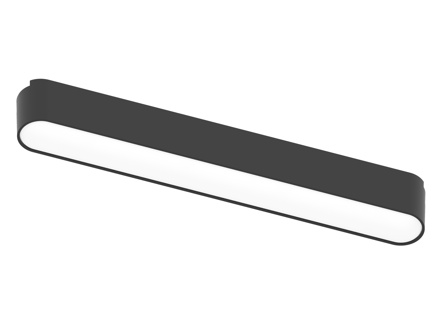 Трековый магнитный светильник LINER MAGNETIC H4 24V 12W 120° 3000K/4000K/6000K OSRAM | Black 222х25х29mm