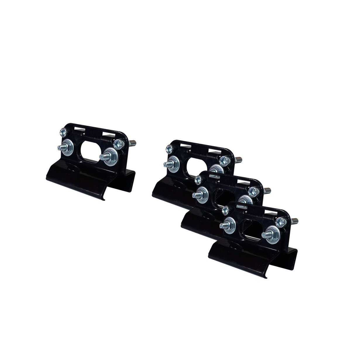 Люкс к-кт адаптеров Bridge4 Geely Monjaro21m 2021-. L33223 интегр. рейлинг