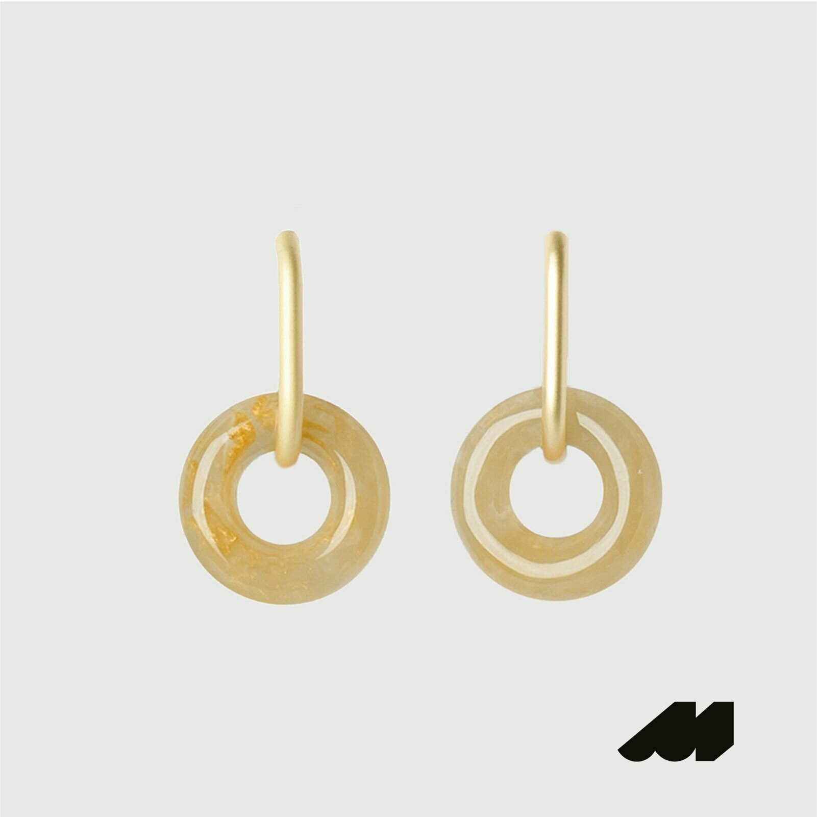 Серьги с подвесками Meswero мм 