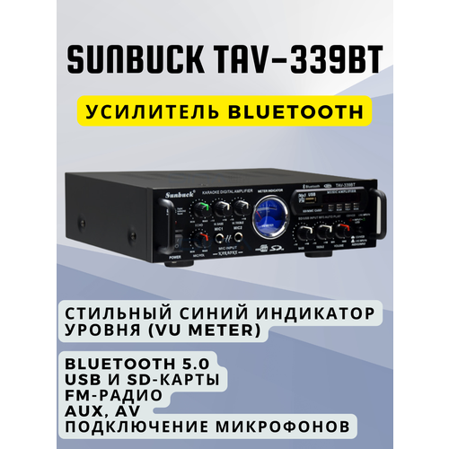 Усилитель Sunbuck TAV-339BT 6590₽