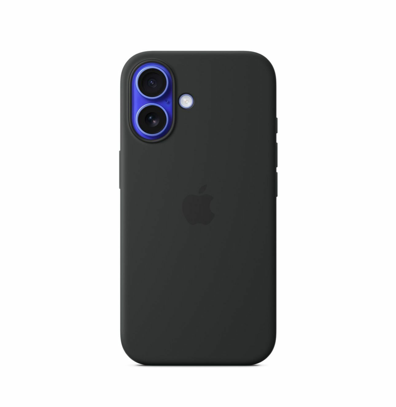 Чехол силиконовый с MagSafe Silicon Case for iPhone 16 Black / черный — фото 1