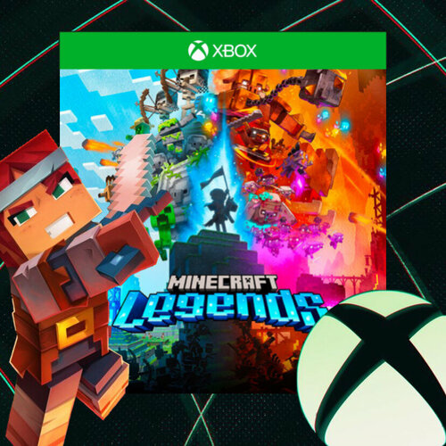 Игра Minecraft Legends для Xbox OneSeries XS Русский язык электронный ключ 1489₽
