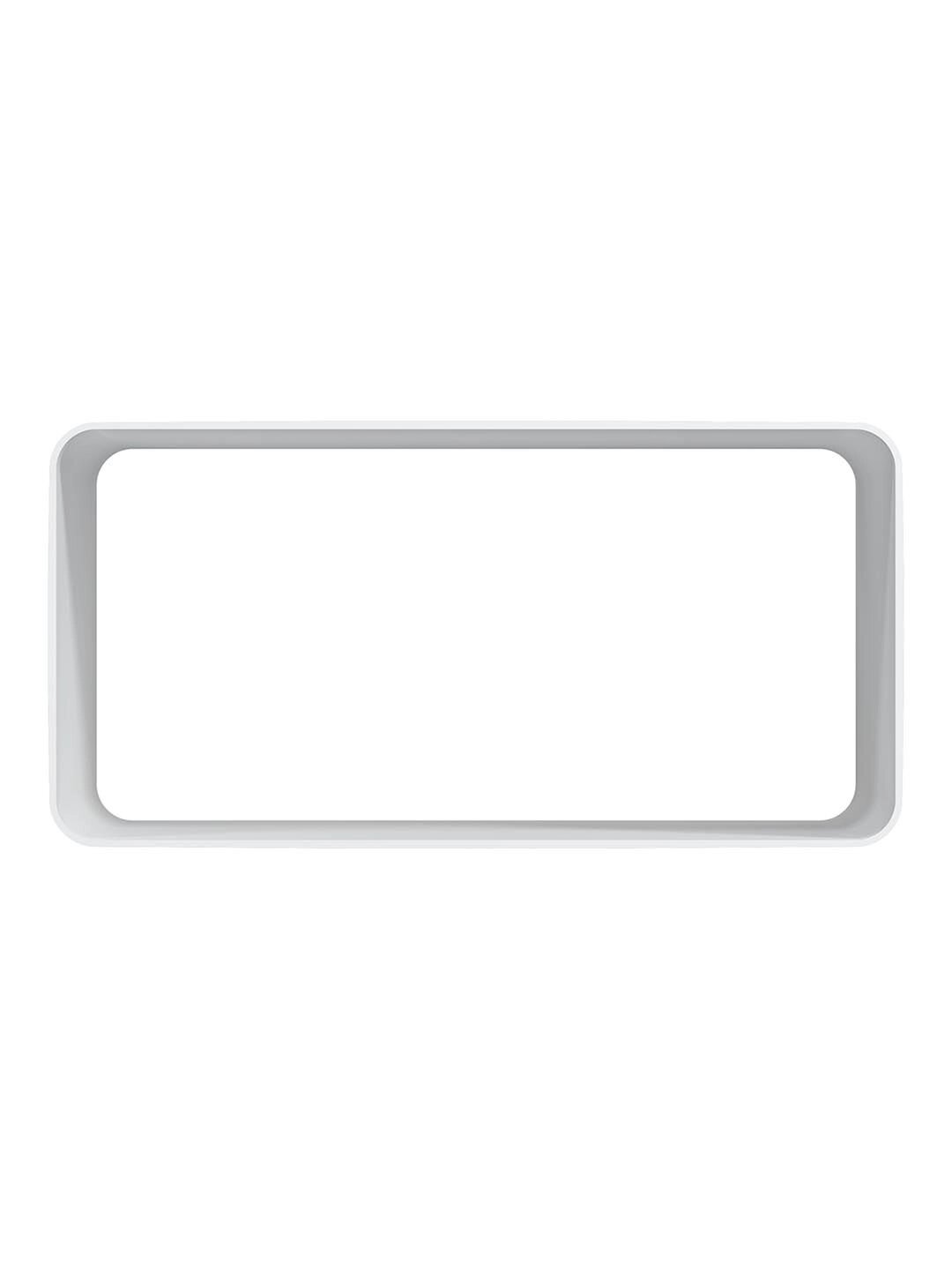 Соединитель каналовERA 511FC, ПВХ, прямоугольная, 55 х 110 см, белая — фото 1