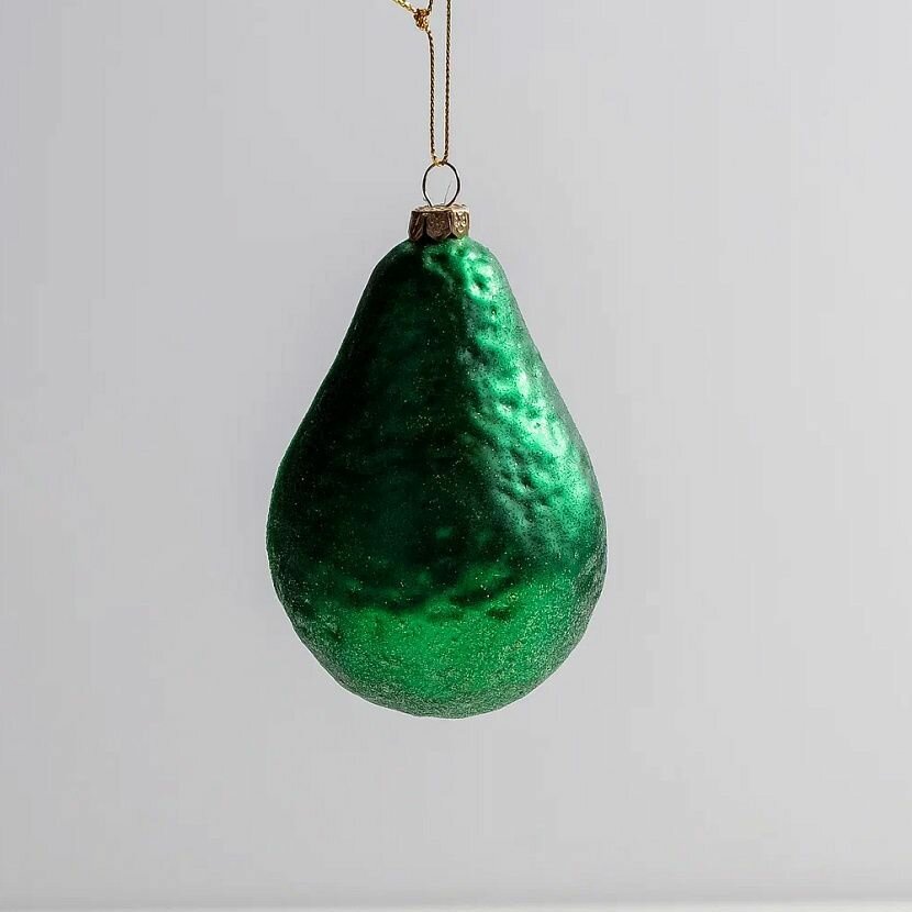 Half Avocado Набор ёлочных игрушек 4 шт. — фото 1