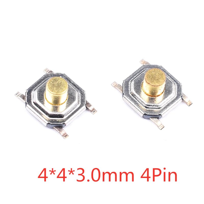 Тактовые переключатели 4x4x3.0mm 4Pin
