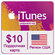 Подарочная карта Apple iTunes 10 USD USA / Пополнение счета Apple...