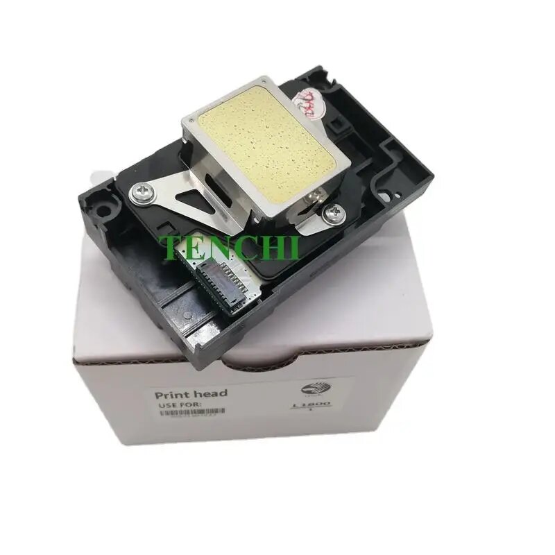 Оригинальная 99% новая F173080 F173090 Печатающая головка для Epson Stylus Photo R265 R270 1390 1400 1410 1430 1500W L1800 Запчасти для принтера, 99new solvent ink