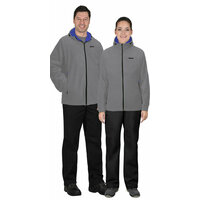 Куртка из дублированного флиса, выполненная в стильном сером оттенке, станет идеальным выбором для демисезонной погоды. Благодаря  ...