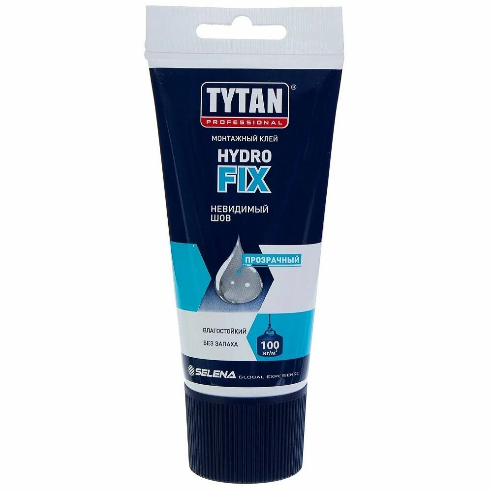 Клей монтажный Tytan Professional HYDRO FIX прозрачный (150мл)