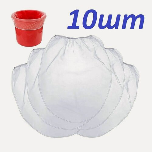 Изображение товара Фильтр для краски нейлоновый 10л. 250мкм. 40*37см (10шт)