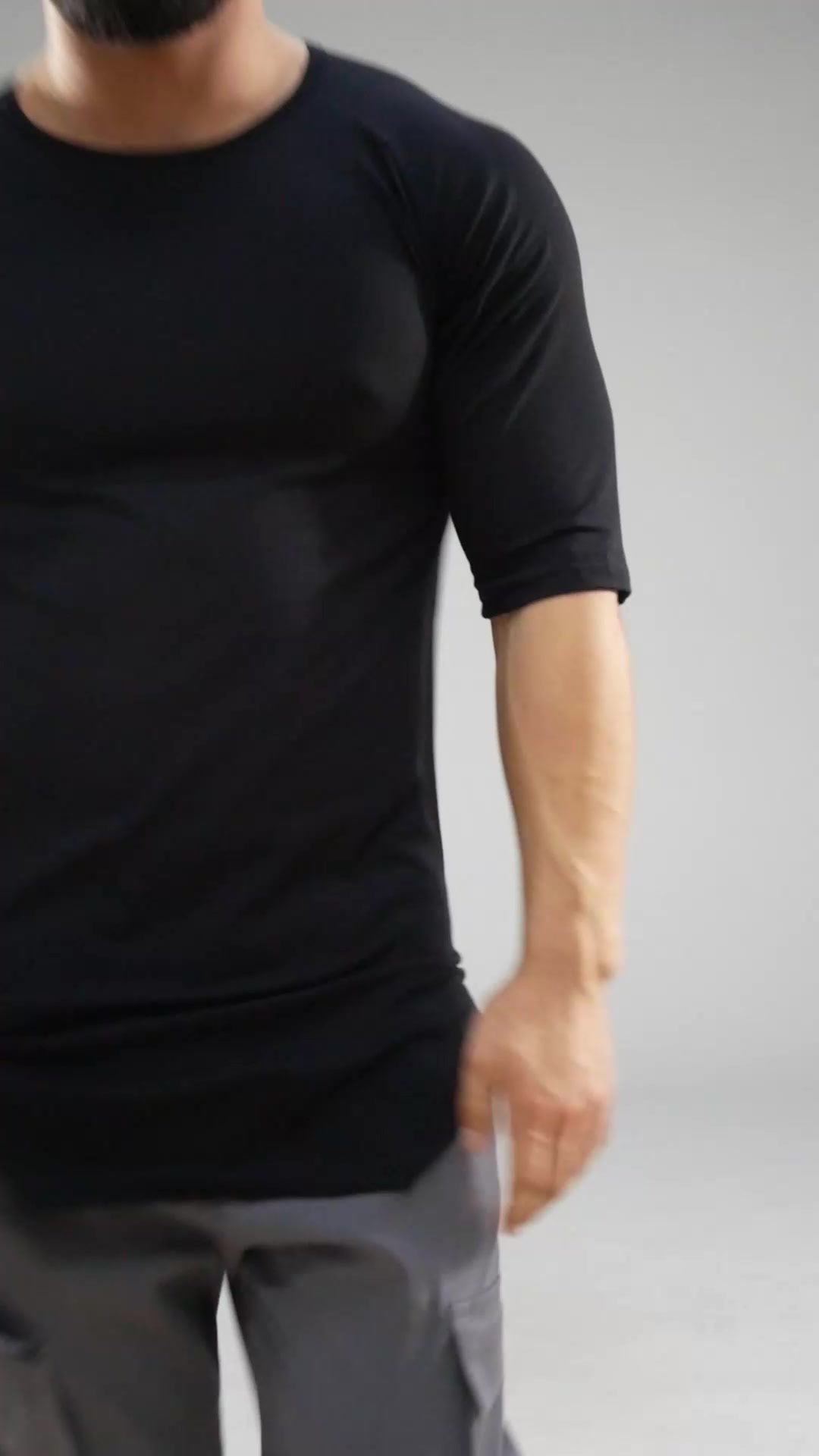 Футболка HURACAN, размер M, чёрный — фото 1