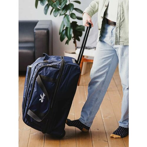 Сумка дорожная Avsen, 32х40х62 см, синий