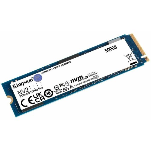 Внутренний SSD-накопитель 500Gb Kingston NV3 SNV3S500G M2 2280 PCIe NVMe 40 x4 4360₽