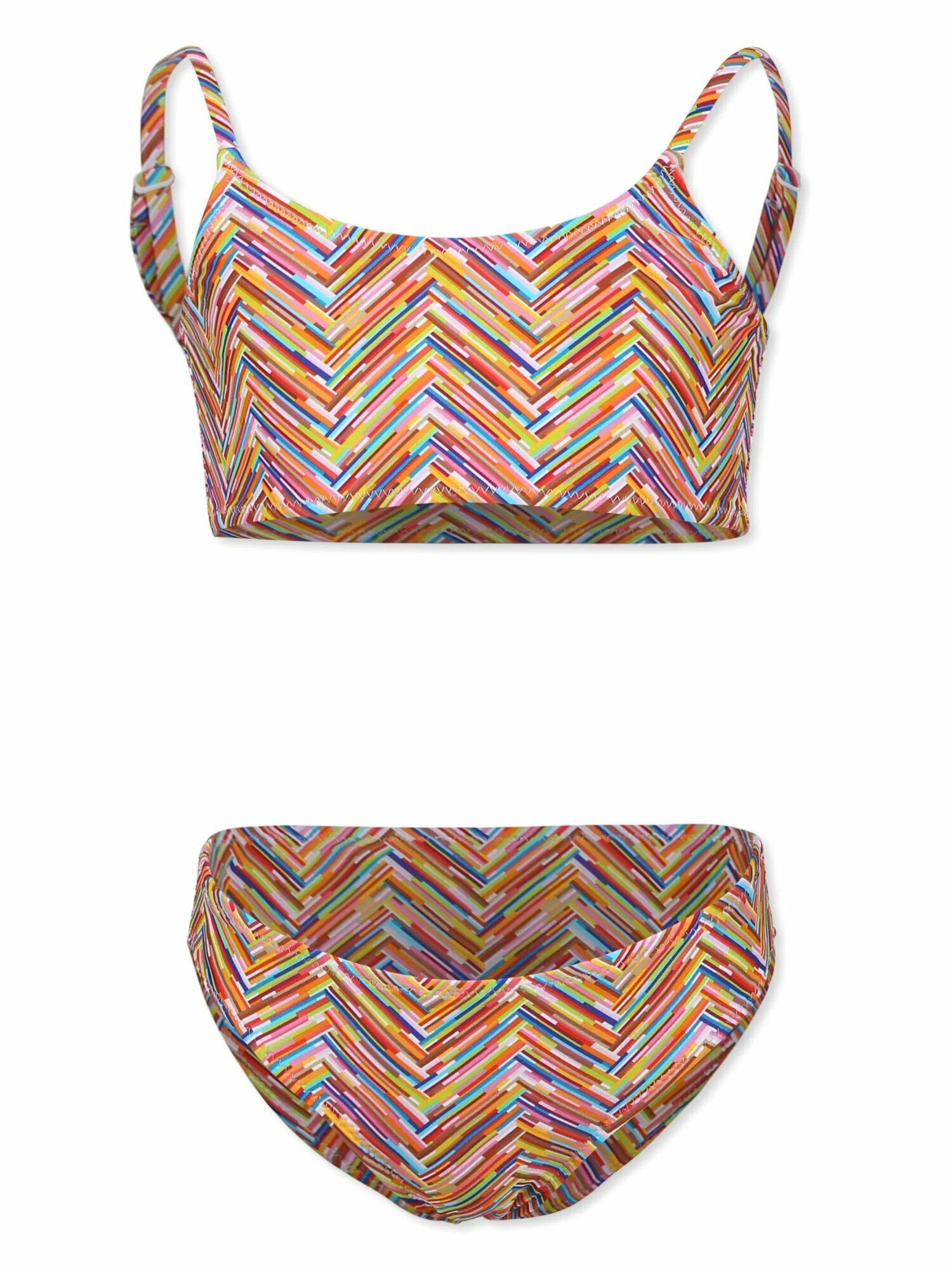 Пляжный комплект Missoni, размер 13 лет, красный