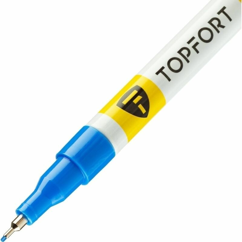 Маркер Topfort "Paint", лаковый, 1 мм, синий (ZP1103) — фото 1