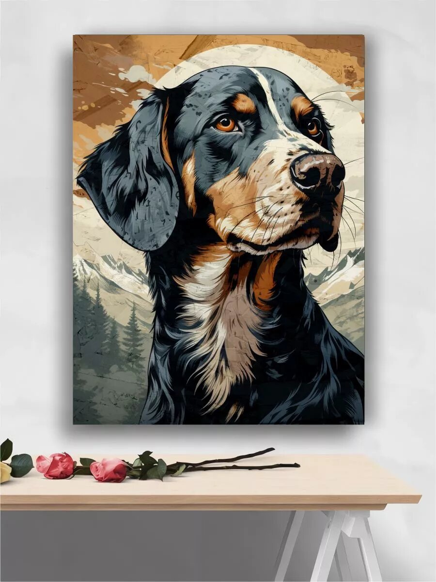 Картина на дереве OSB 